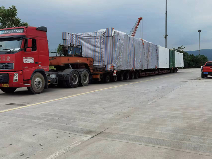 開封整車物流15米平板貨車