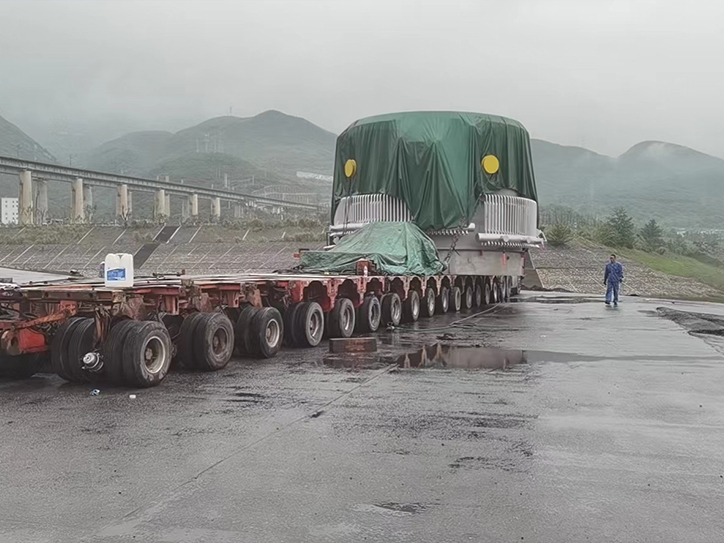 亳州整車物流15米平板貨車