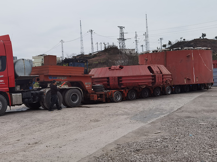 贛州整車物流16米平板貨車